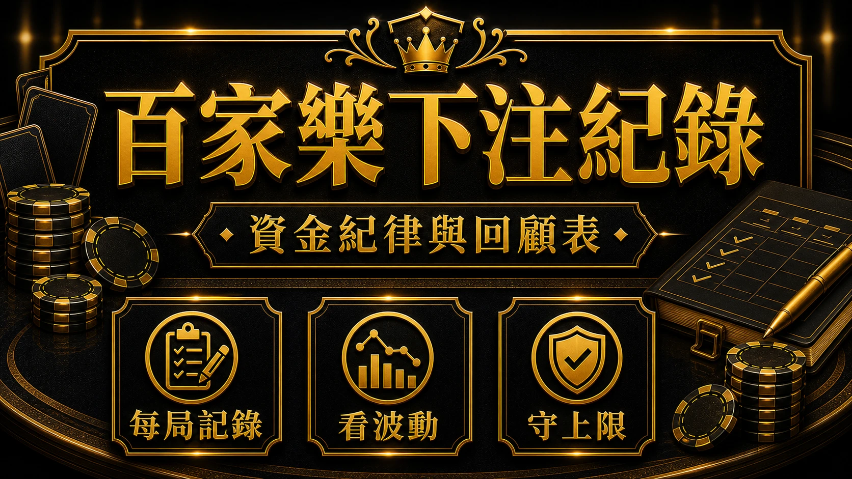 百家樂投注紀錄怎麼做？用紀律表看懂輸贏與加碼習慣｜大獎娛樂城