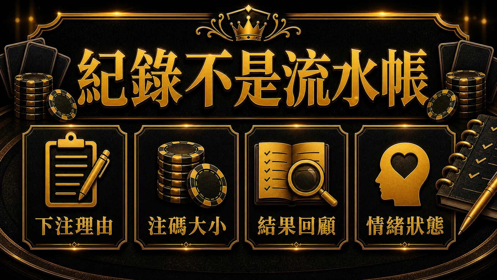 百家樂投注紀錄怎麼做 規則流程與判斷重點 大獎娛樂城