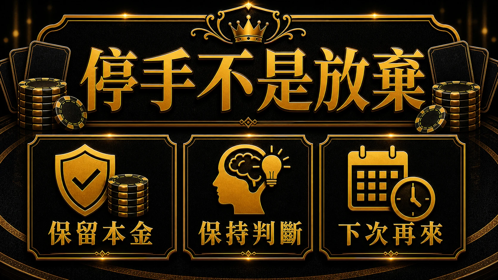 百家樂心態怎麼穩 風險邊界與停手提醒 大獎娛樂城
