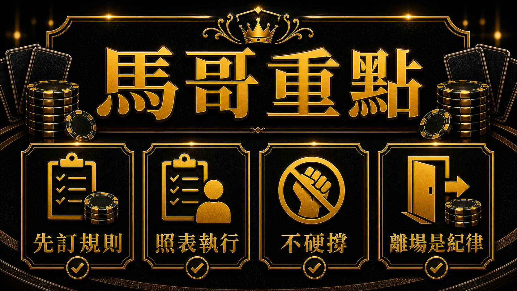 百家樂心態怎麼穩 馬哥重點整理 大獎娛樂城