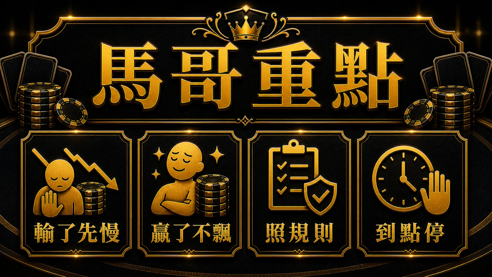 百家樂輸贏關鍵不只運氣 馬哥重點整理 大獎娛樂城