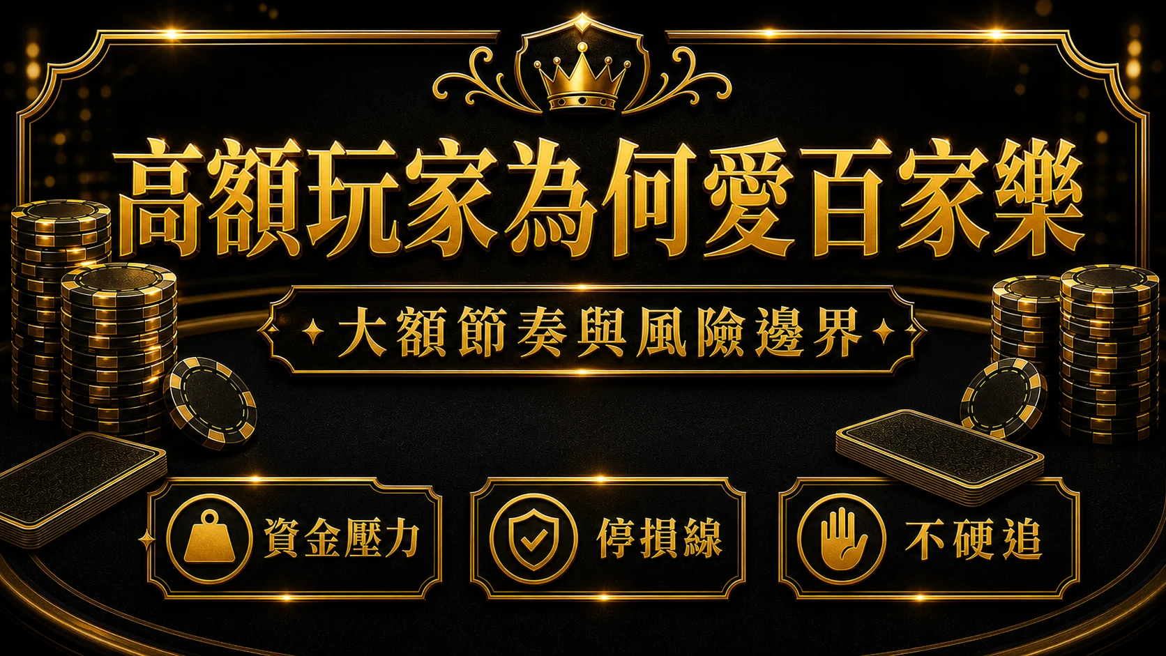 為什麼高投注額玩家愛玩百家樂？遊戲設計、節奏與風險｜大獎娛樂城