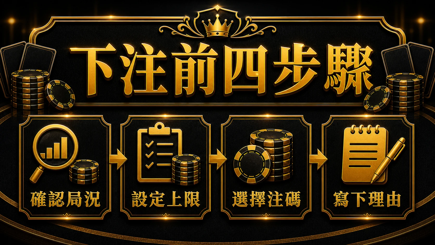 百家樂決策流程怎麼做 規則流程與判斷重點 大獎娛樂城