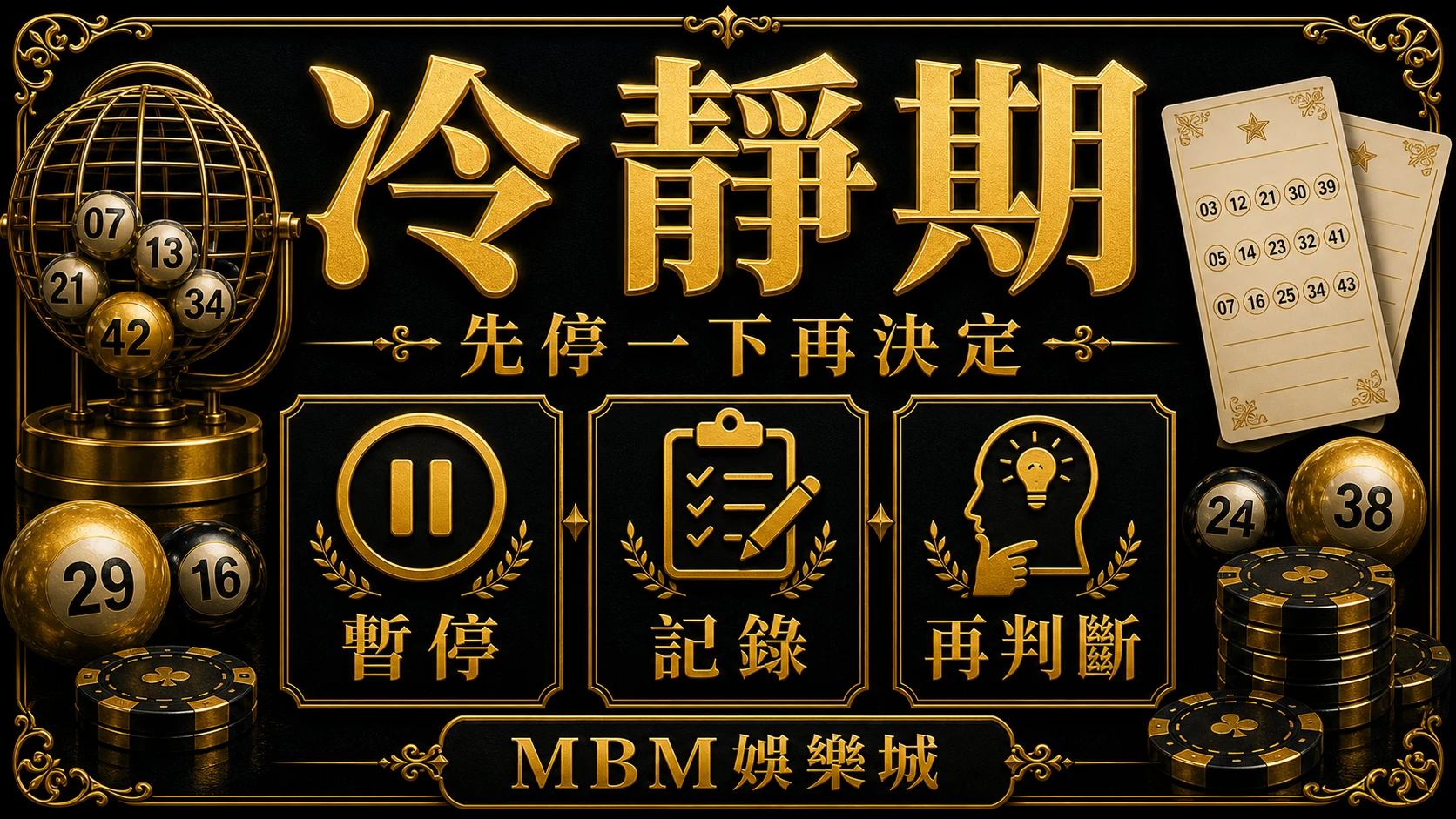 冷靜期 彩票追號可以嗎？連續下注、冷靜期與資金紀律 大獎娛樂城