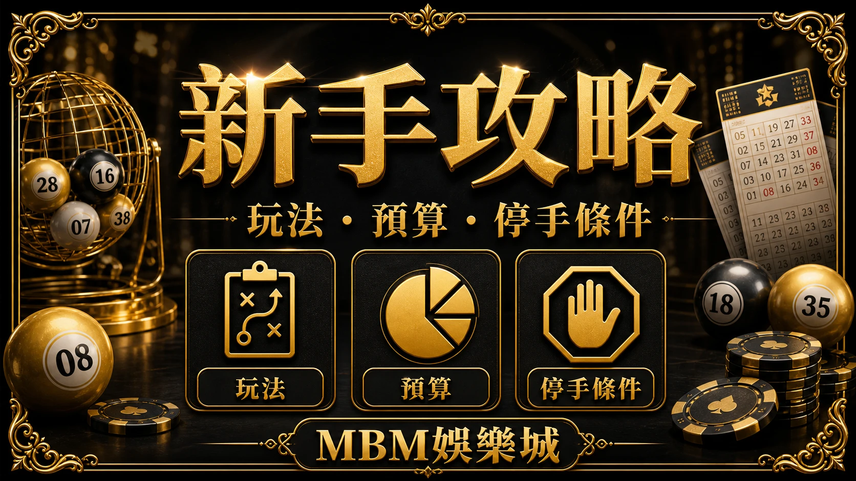 彩票新手攻略：玩法、預算與停手條件完整檢查｜大獎娛樂城