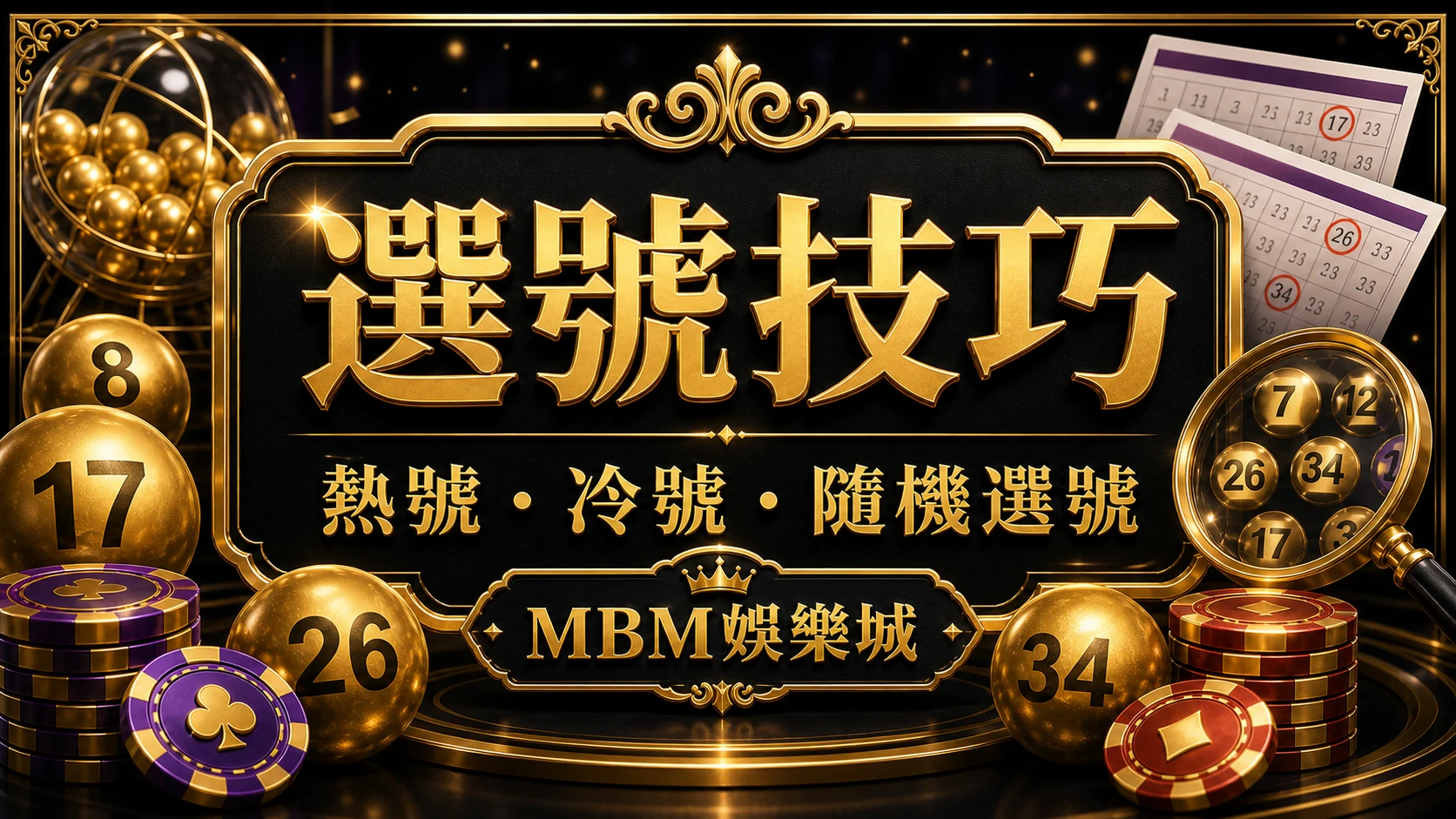 彩票選號技巧怎麼做？熱號冷號、生日號與隨機選號比較｜大獎娛樂城