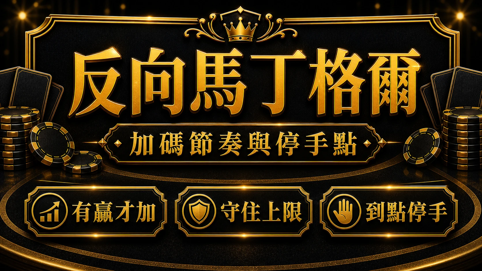 反向馬丁格爾適合百家樂嗎？加碼節奏、風險與停手點｜大獎娛樂城