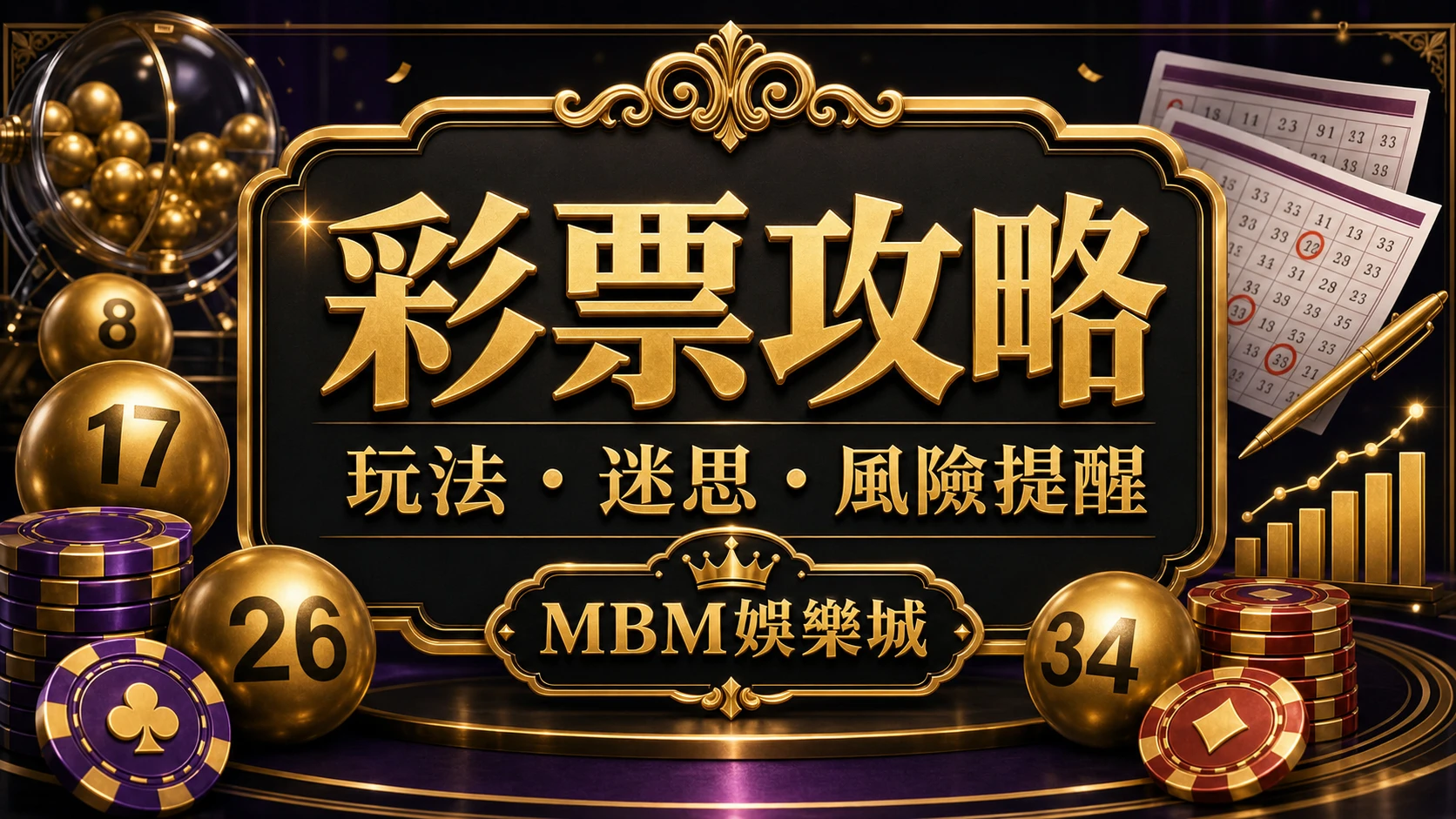 彩票攻略怎麼看？玩法規則、號碼迷思與風險提醒｜大獎娛樂城