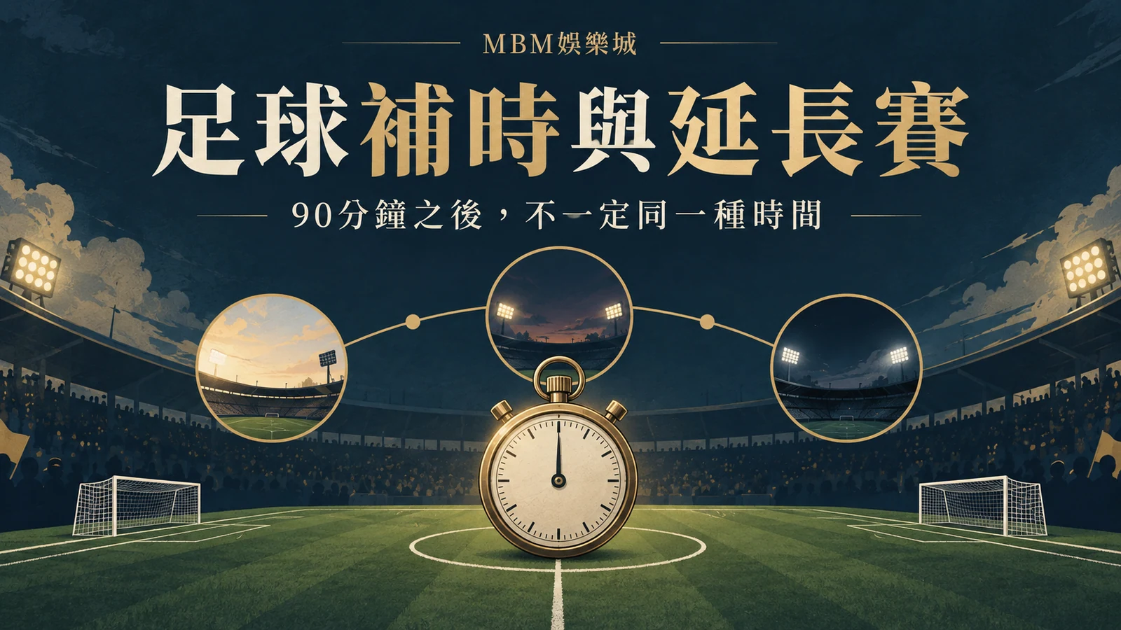 足球 90 分鐘含補時嗎？延長賽與點球要另外看｜大獎娛樂城